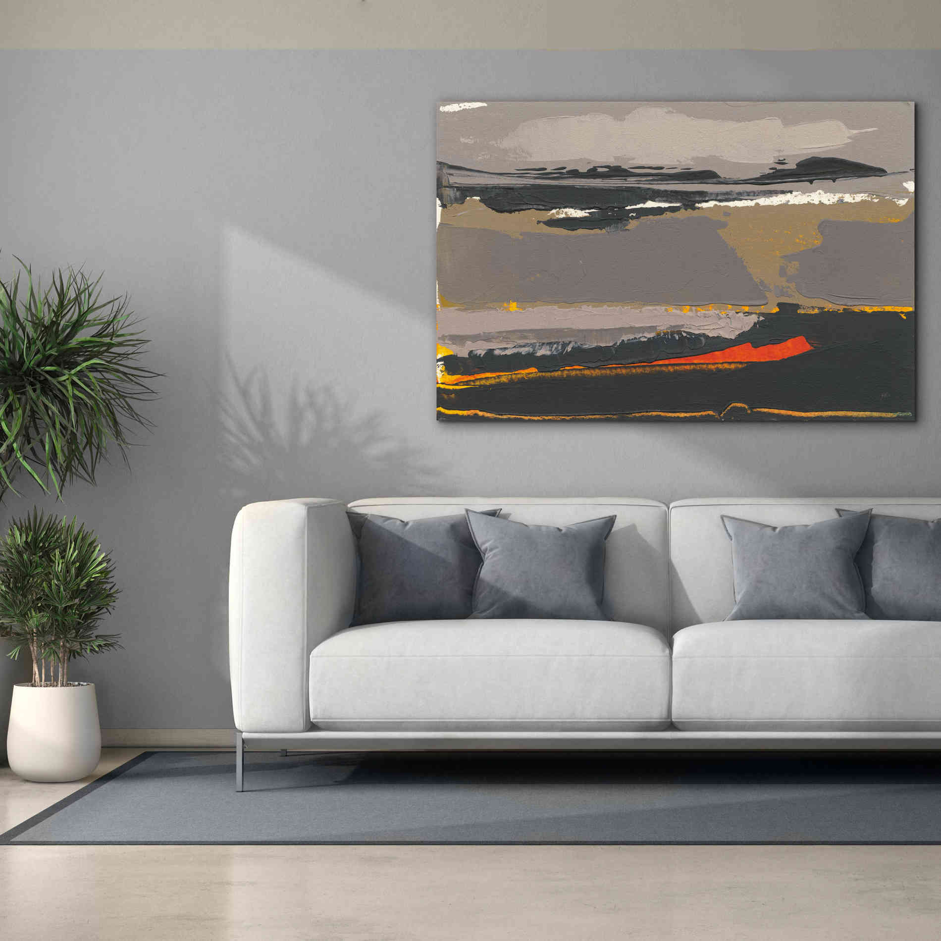 'Ceide Study II' by Grainne Dowling, Canvas Wall Art,60 x 40