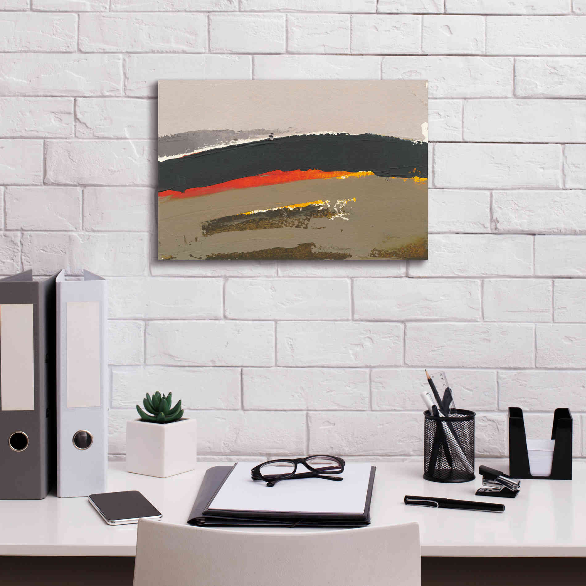 'Ceide Study III' by Grainne Dowling, Canvas Wall Art,18 x 12