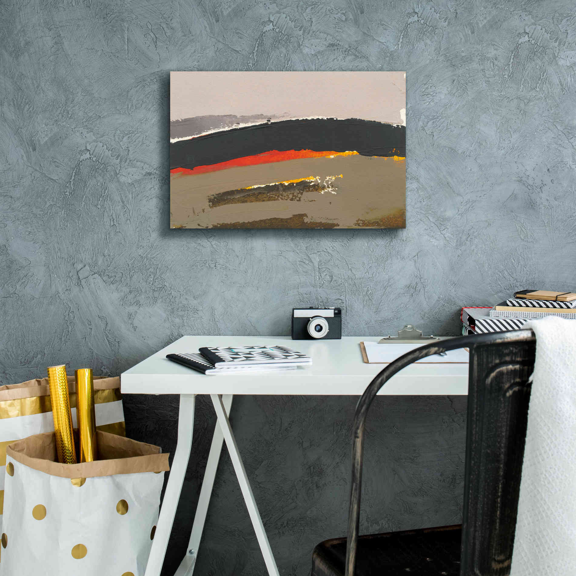 'Ceide Study III' by Grainne Dowling, Canvas Wall Art,18 x 12