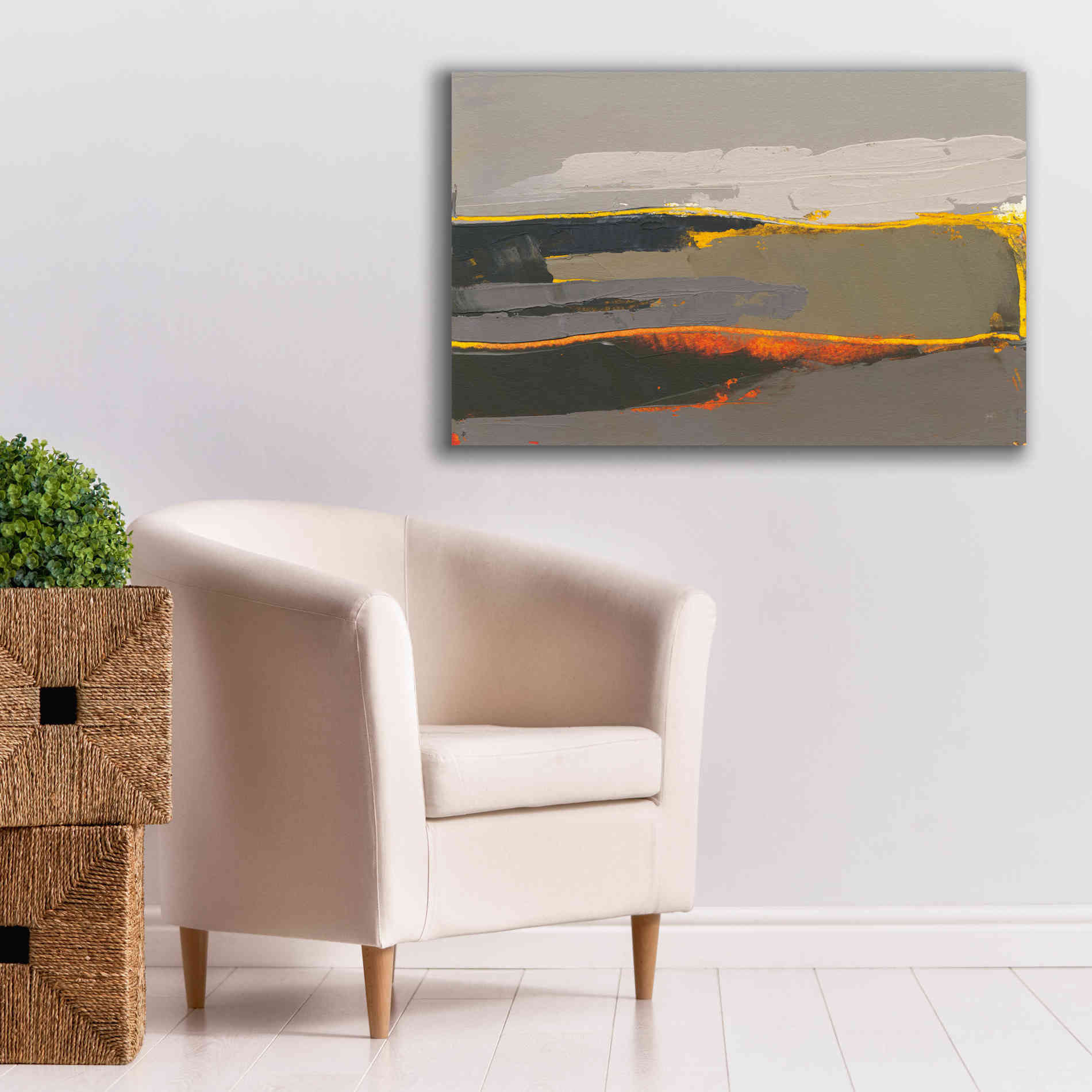 'Ceide Study IV' by Grainne Dowling, Canvas Wall Art,40 x 26