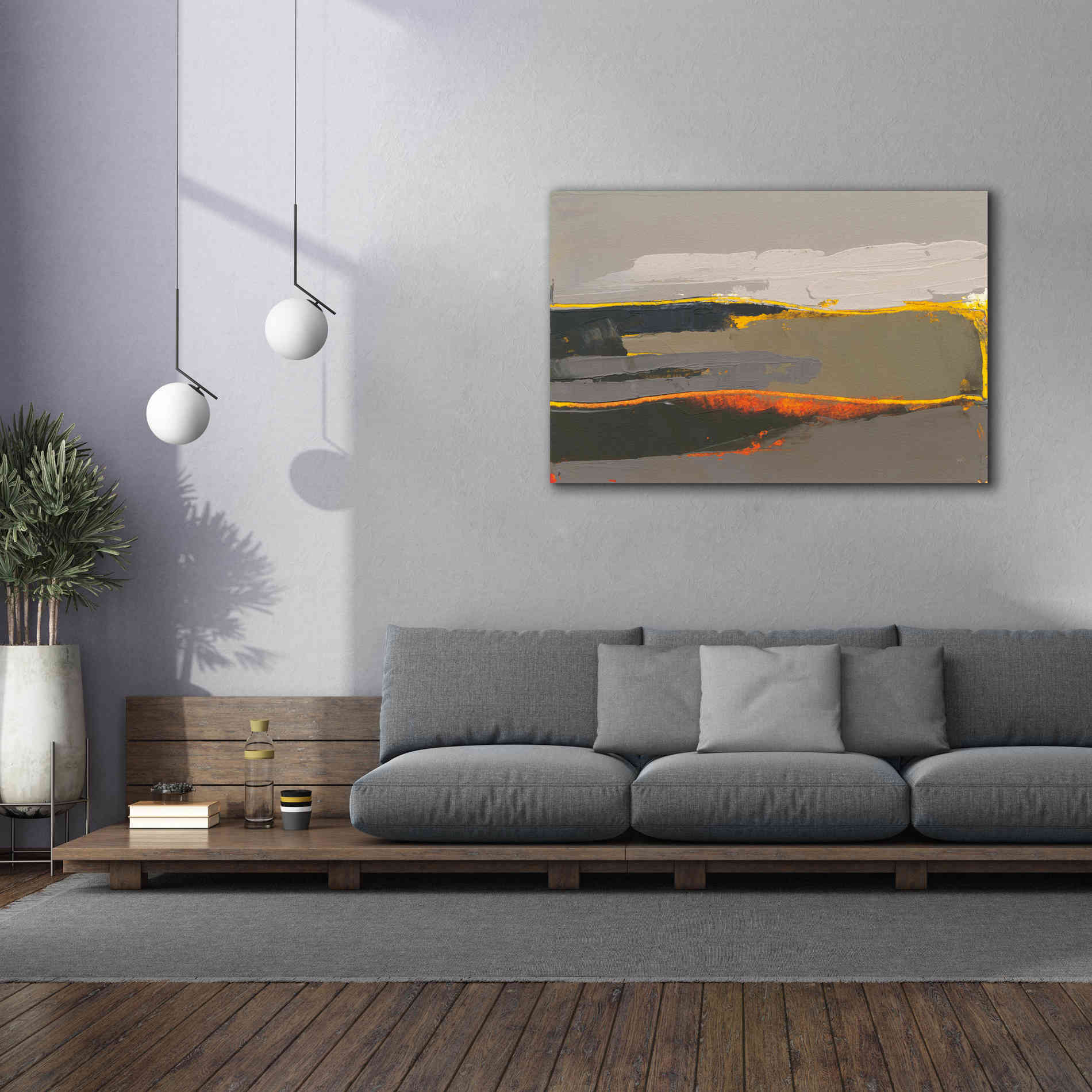 'Ceide Study IV' by Grainne Dowling, Canvas Wall Art,60 x 40