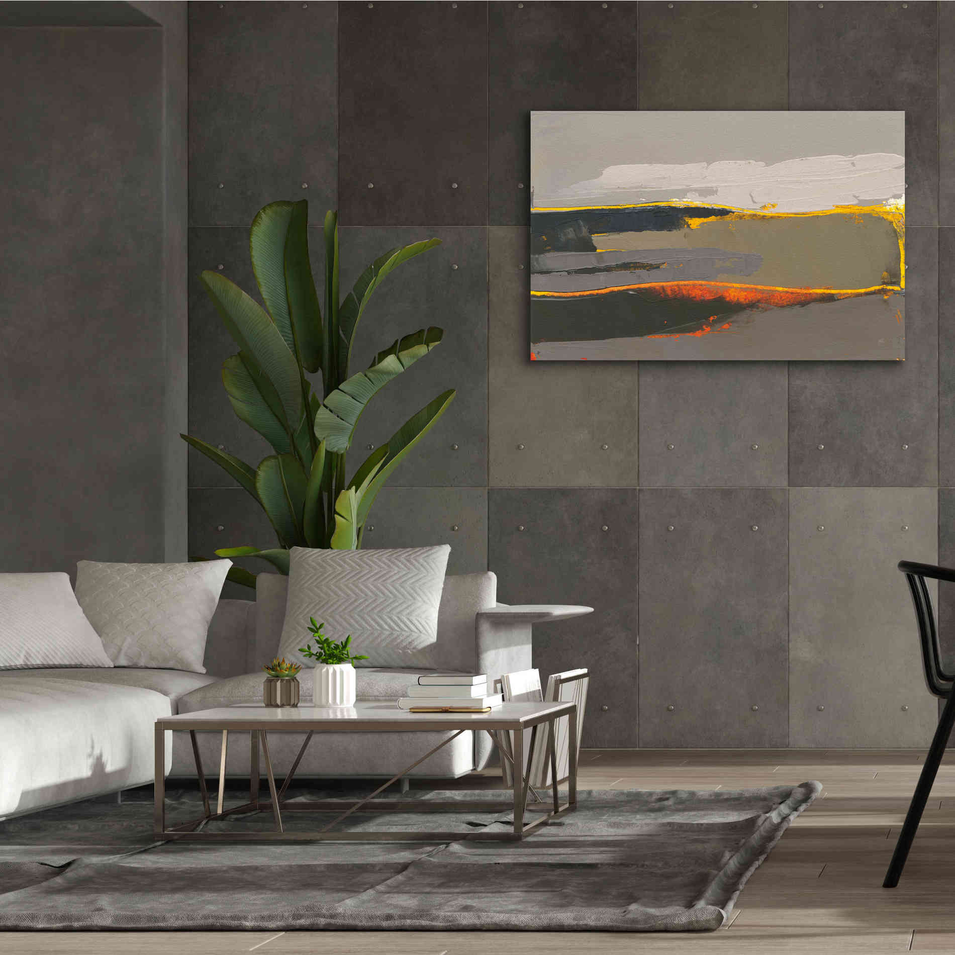 'Ceide Study IV' by Grainne Dowling, Canvas Wall Art,60 x 40