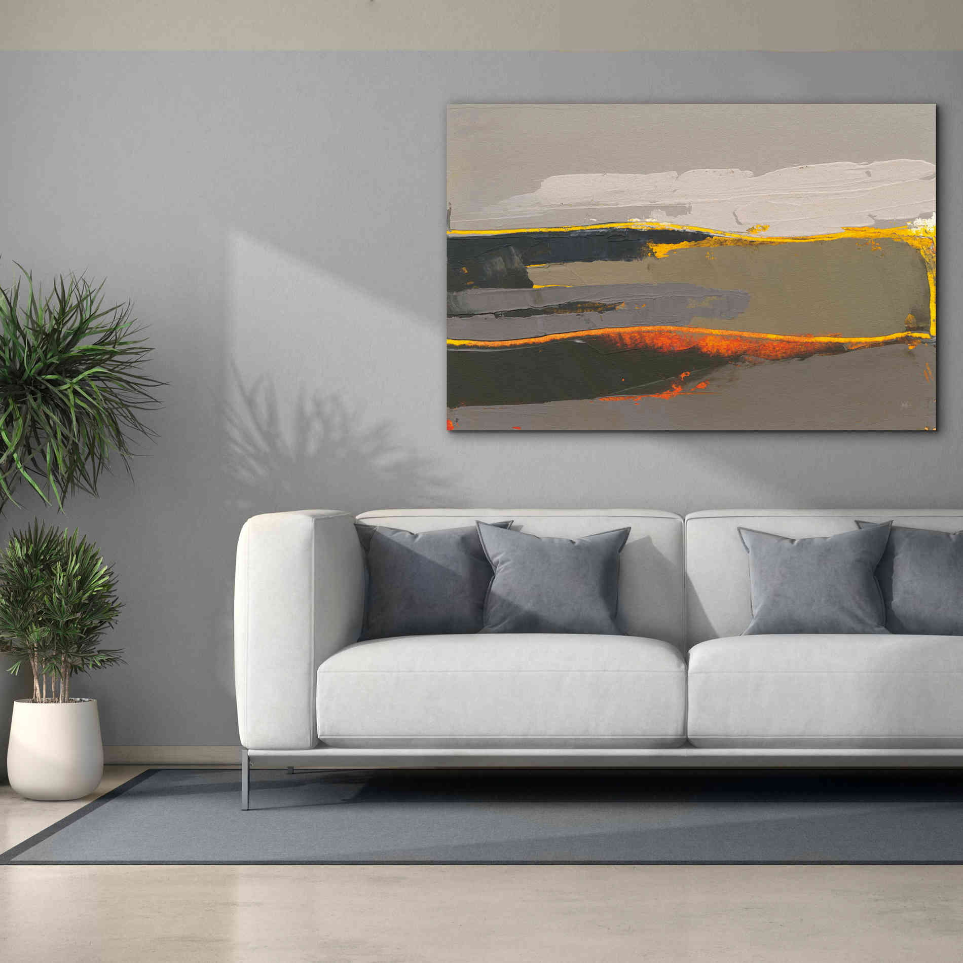 'Ceide Study IV' by Grainne Dowling, Canvas Wall Art,60 x 40