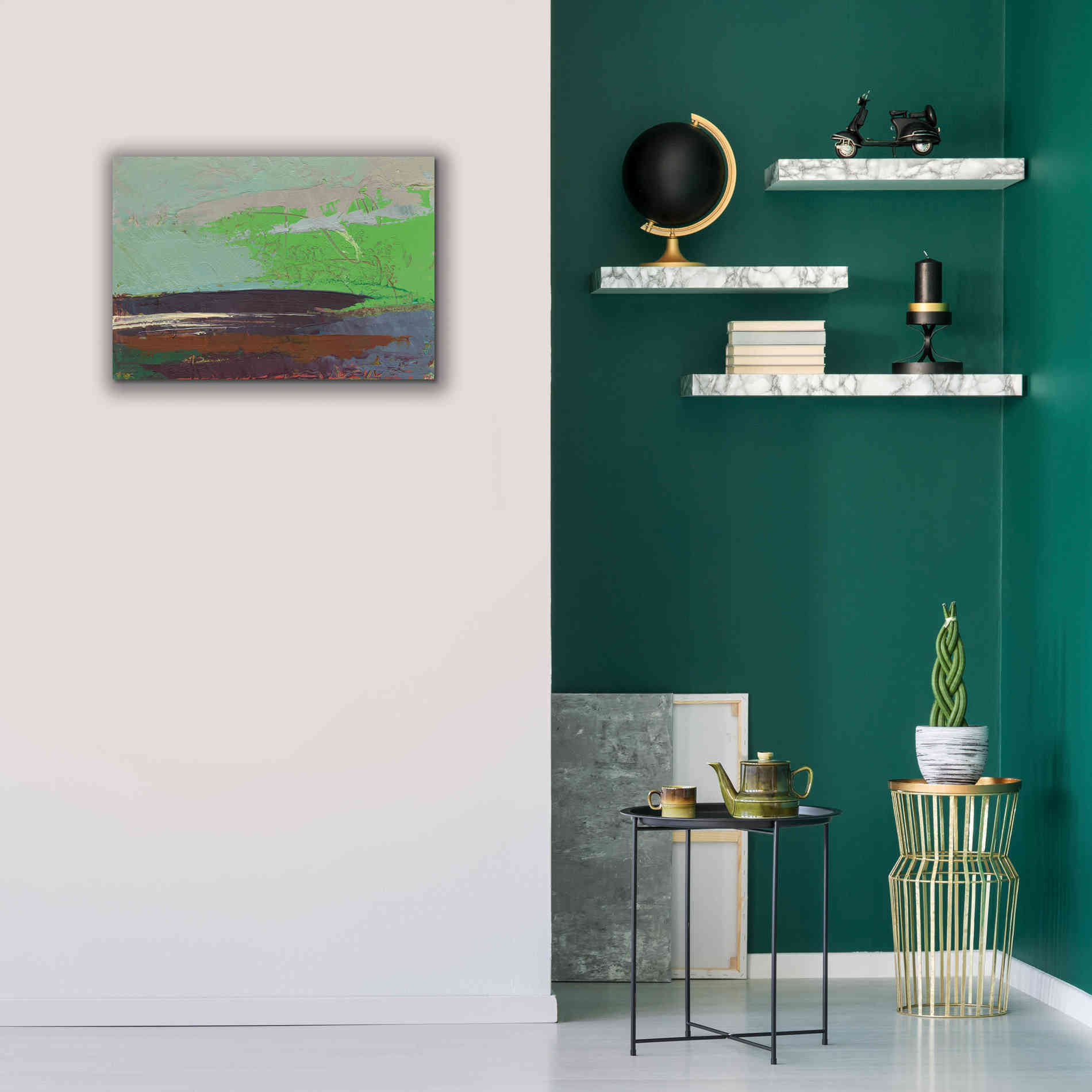 'Ceide Study XIII' by Grainne Dowling, Canvas Wall Art,26 x 18