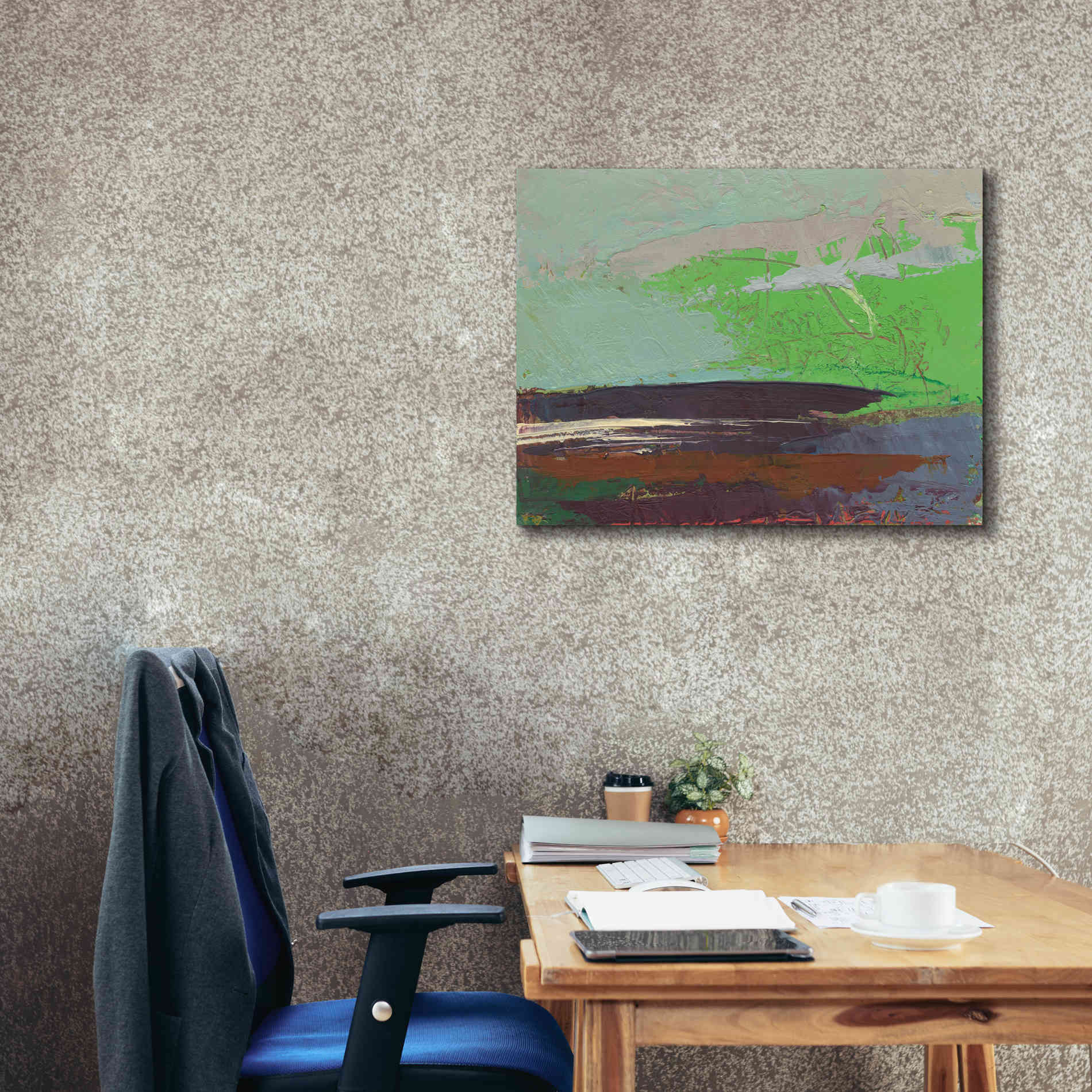 'Ceide Study XIII' by Grainne Dowling, Canvas Wall Art,34 x 26