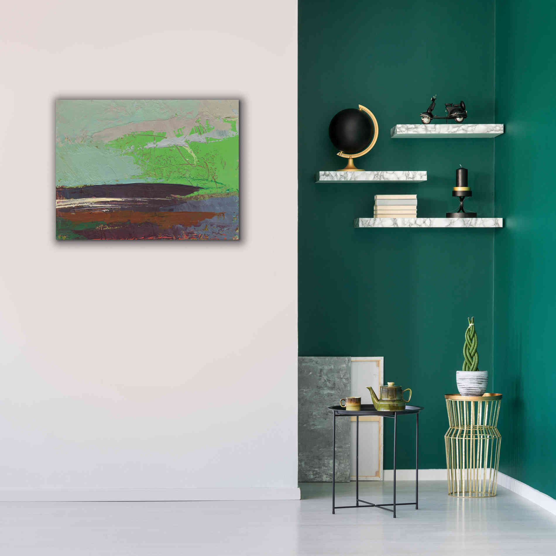 'Ceide Study XIII' by Grainne Dowling, Canvas Wall Art,34 x 26