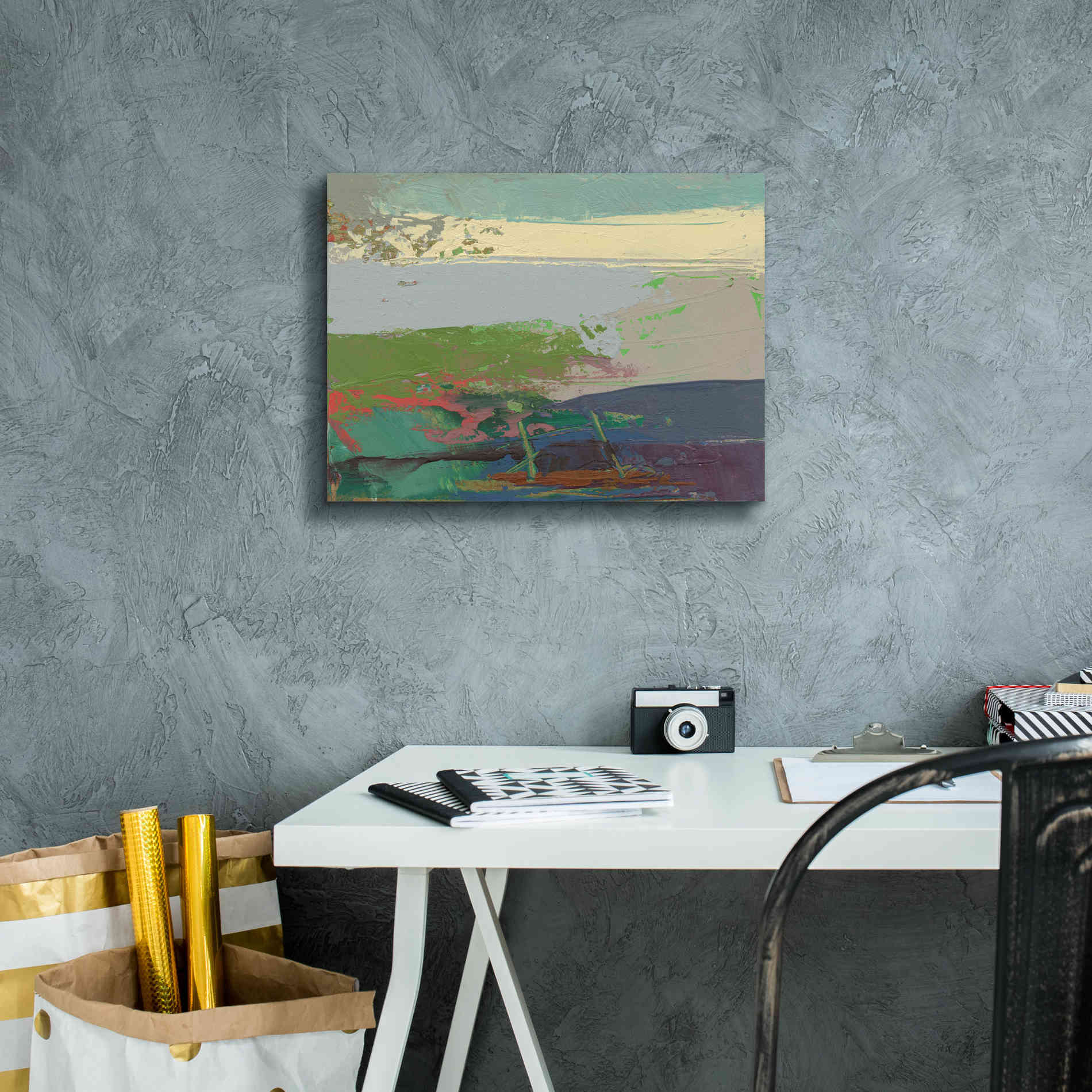 'Ceide Study XIV' by Grainne Dowling, Canvas Wall Art,16 x 12