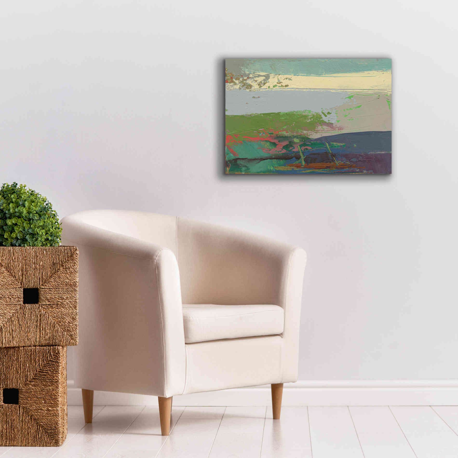 'Ceide Study XIV' by Grainne Dowling, Canvas Wall Art,26 x 18