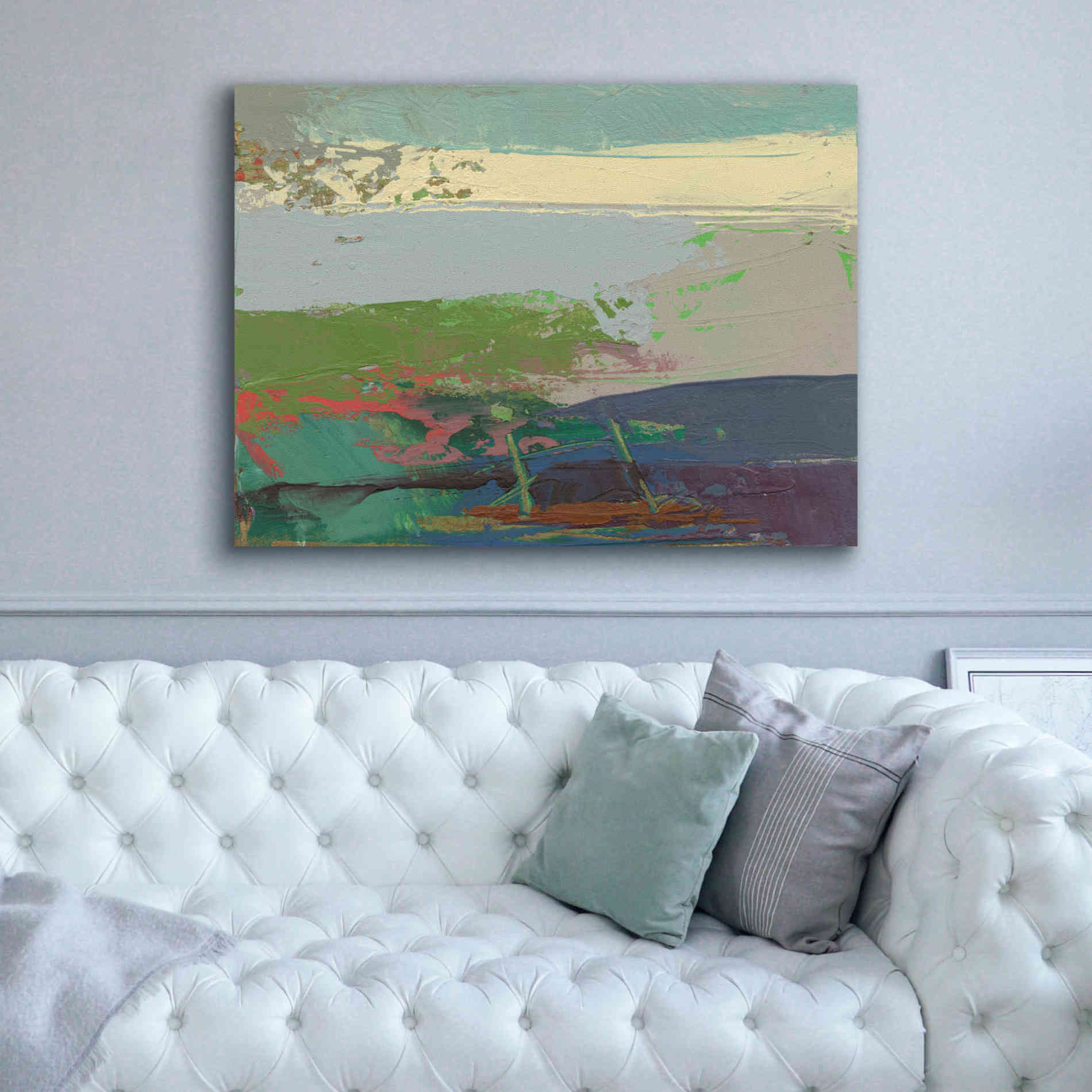 'Ceide Study XIV' by Grainne Dowling, Canvas Wall Art,54 x 40