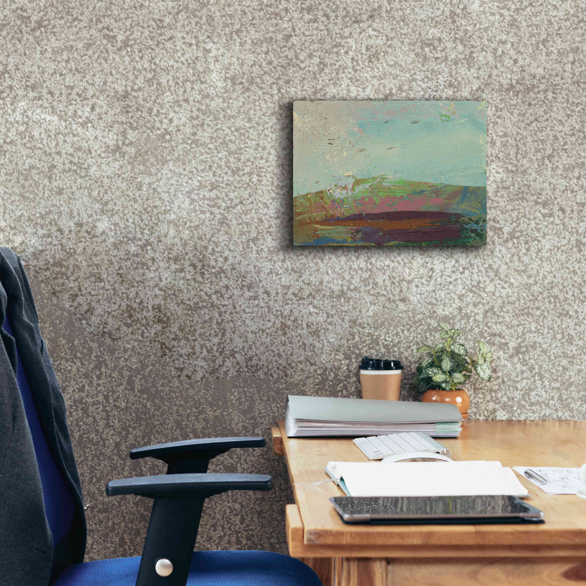'Ceide Study XV' by Grainne Dowling, Canvas Wall Art,16 x 12