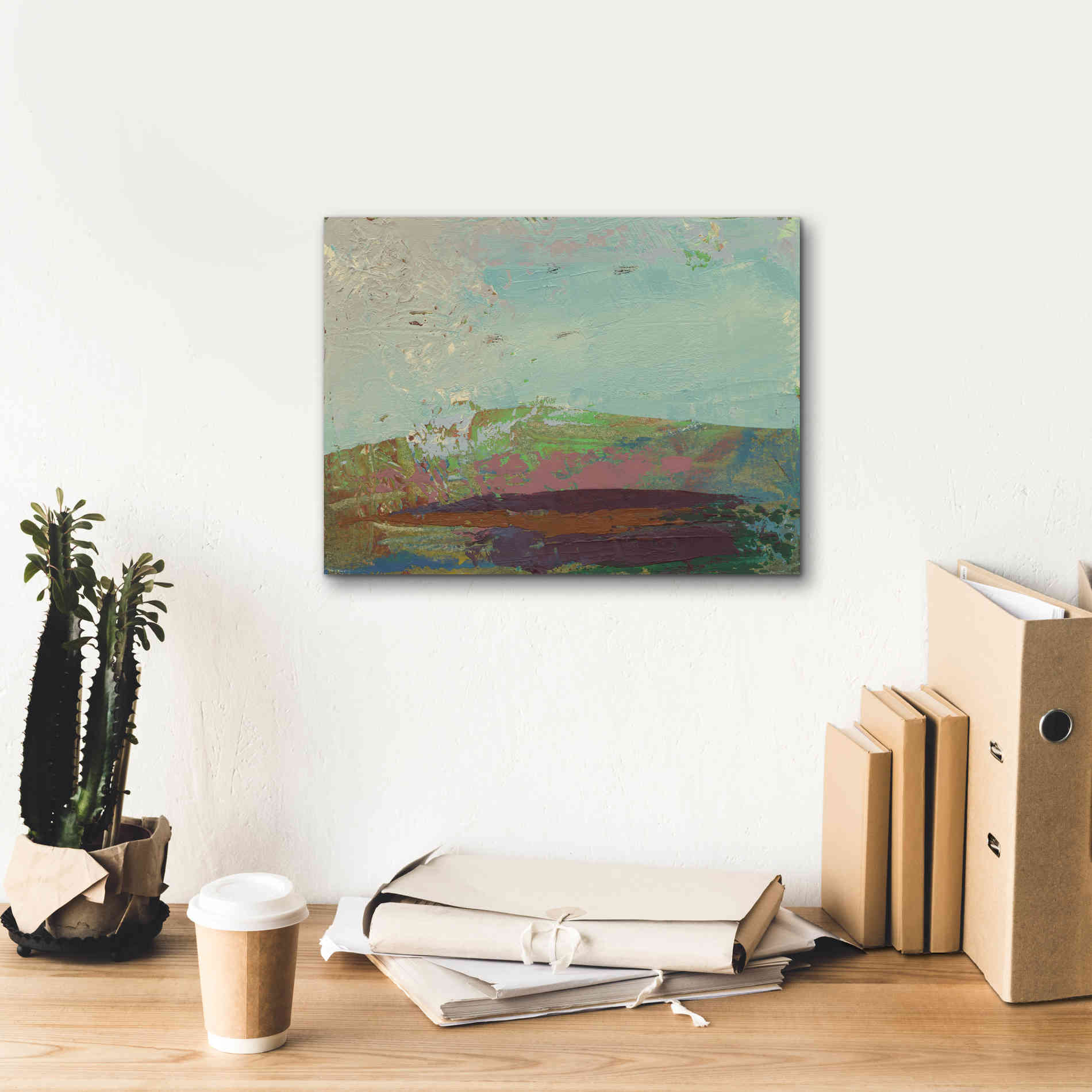 'Ceide Study XV' by Grainne Dowling, Canvas Wall Art,16 x 12