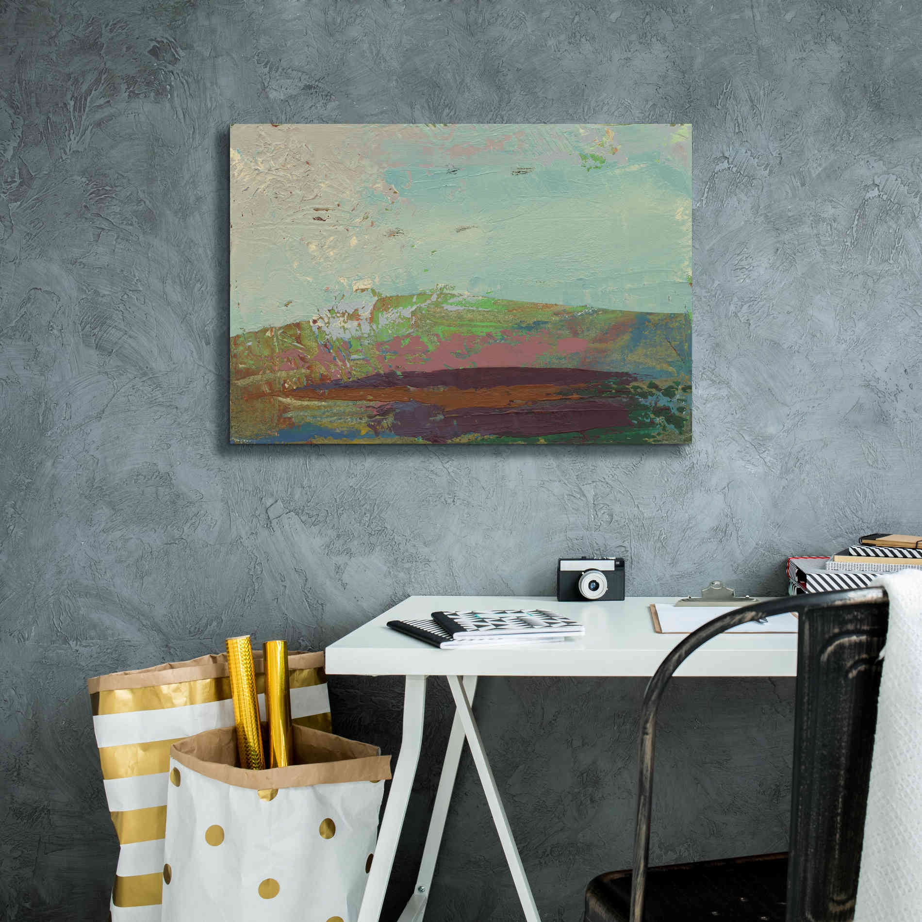 'Ceide Study XV' by Grainne Dowling, Canvas Wall Art,26 x 18