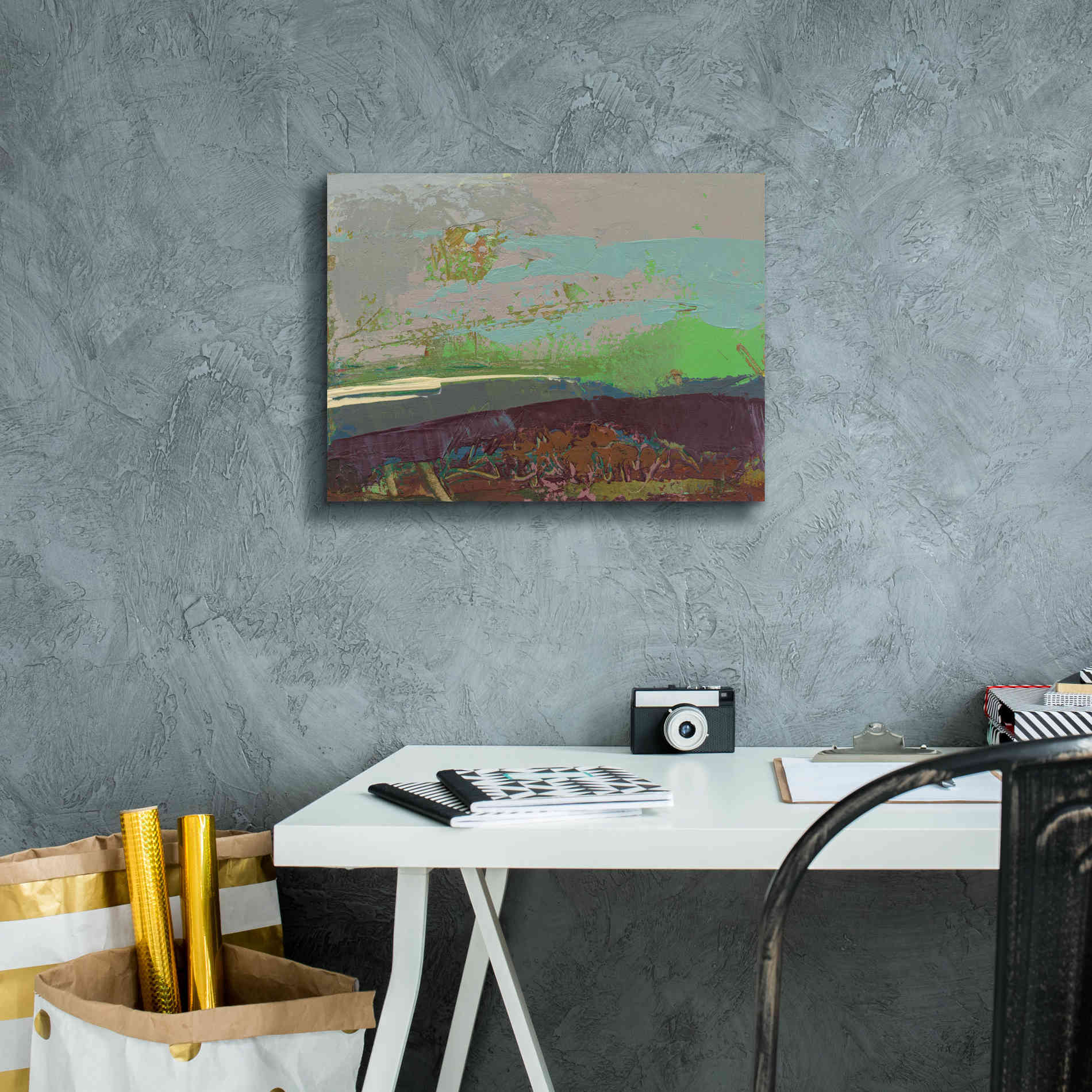 'Ceide Study XVI' by Grainne Dowling, Canvas Wall Art,16 x 12