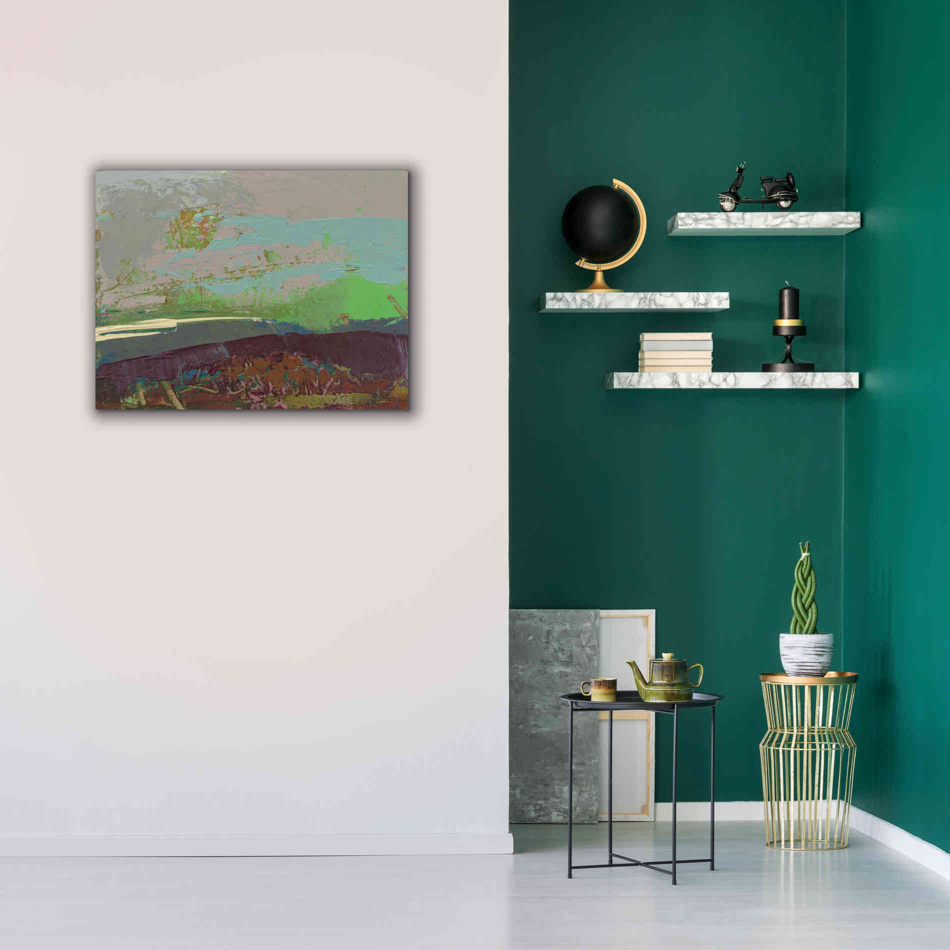 'Ceide Study XVI' by Grainne Dowling, Canvas Wall Art,34 x 26