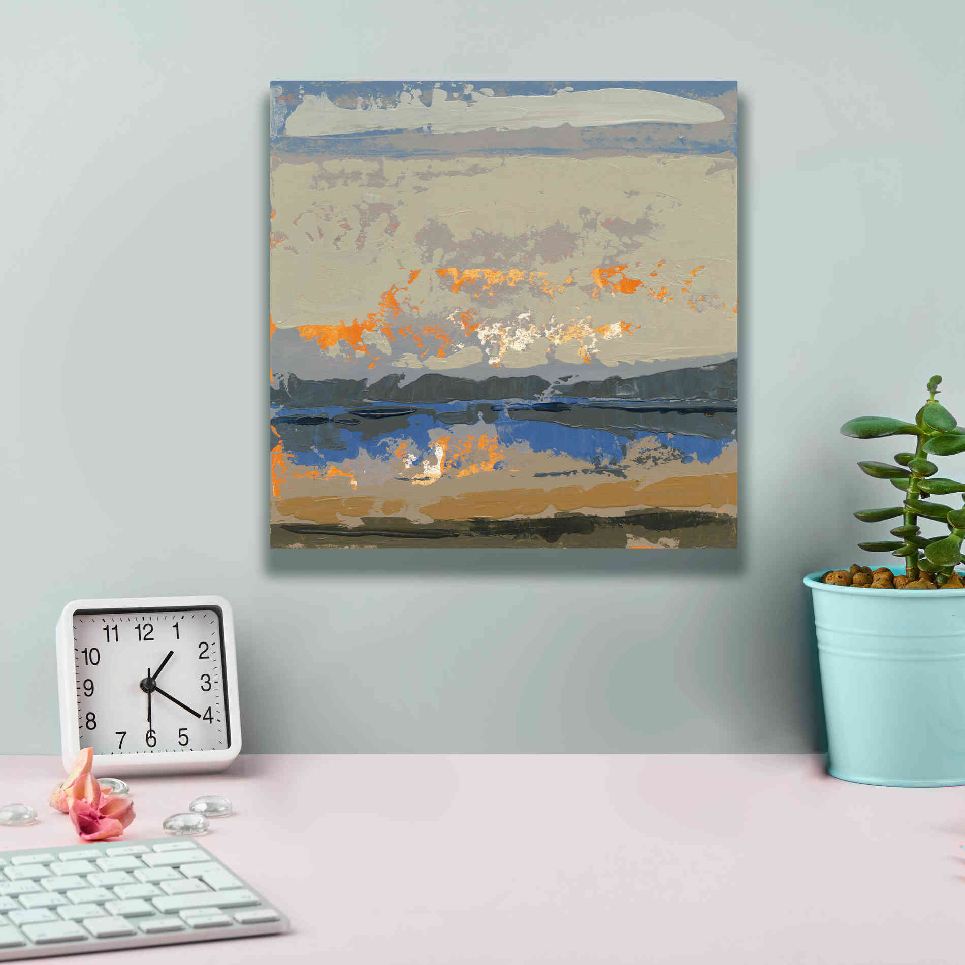 'Evening Killala Bay' by Grainne Dowling, Canvas Wall Art,12 x 12