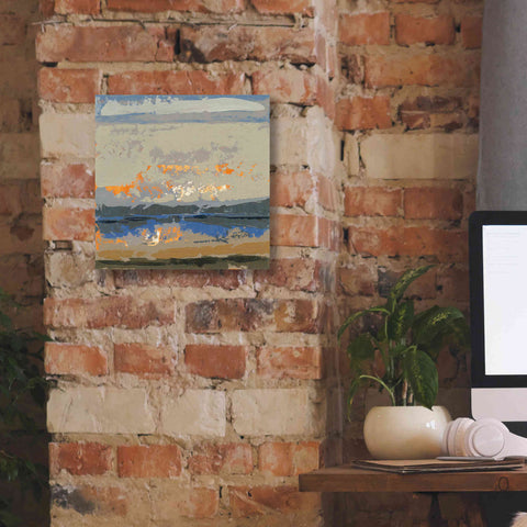 Image of 'Evening Killala Bay' by Grainne Dowling, Canvas Wall Art,12 x 12