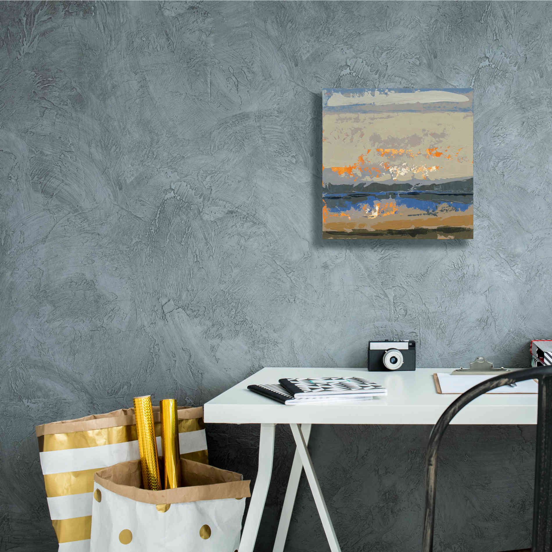 'Evening Killala Bay' by Grainne Dowling, Canvas Wall Art,12 x 12