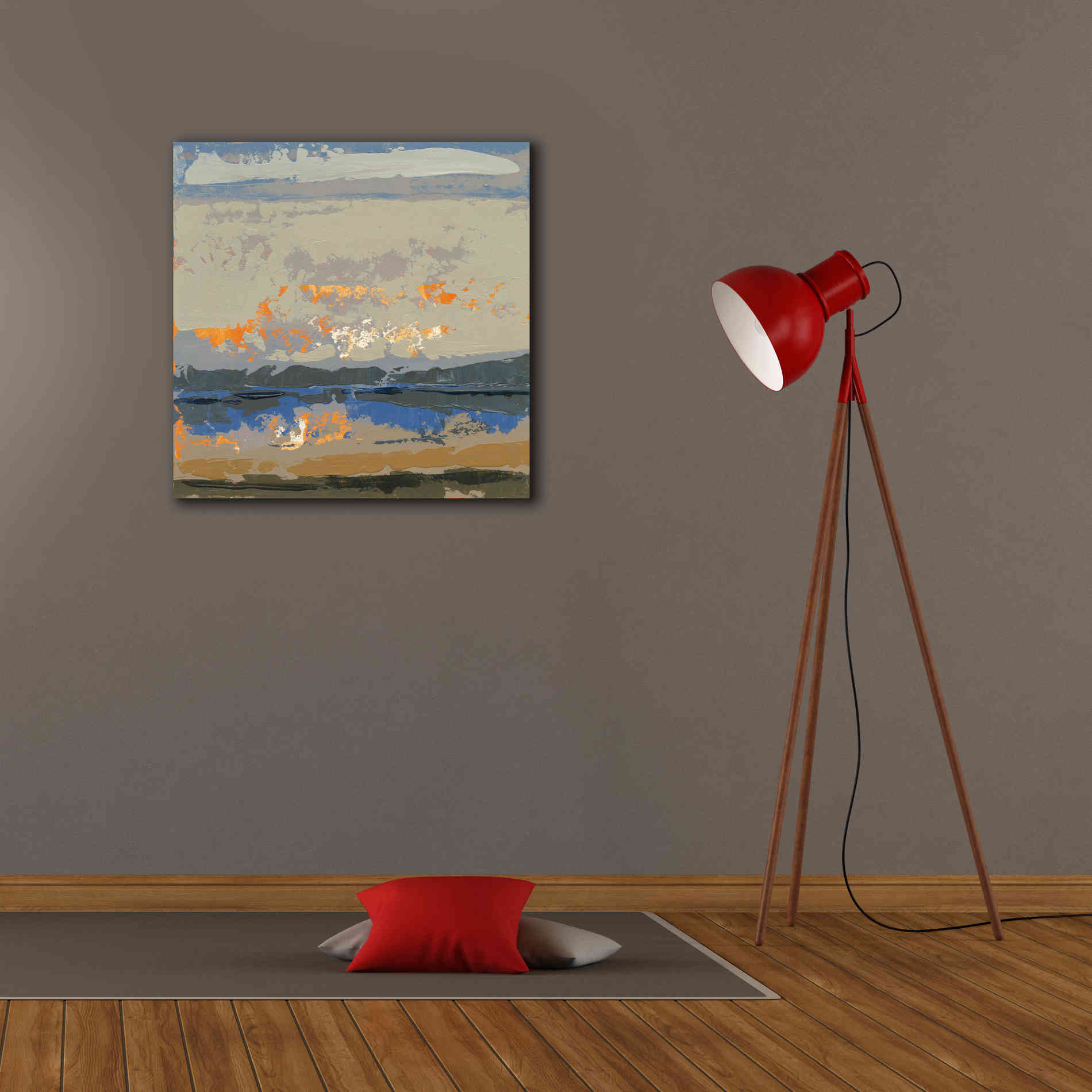 'Evening Killala Bay' by Grainne Dowling, Canvas Wall Art,26 x 26
