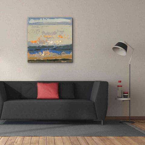 Image of 'Evening Killala Bay' by Grainne Dowling, Canvas Wall Art,37 x 37