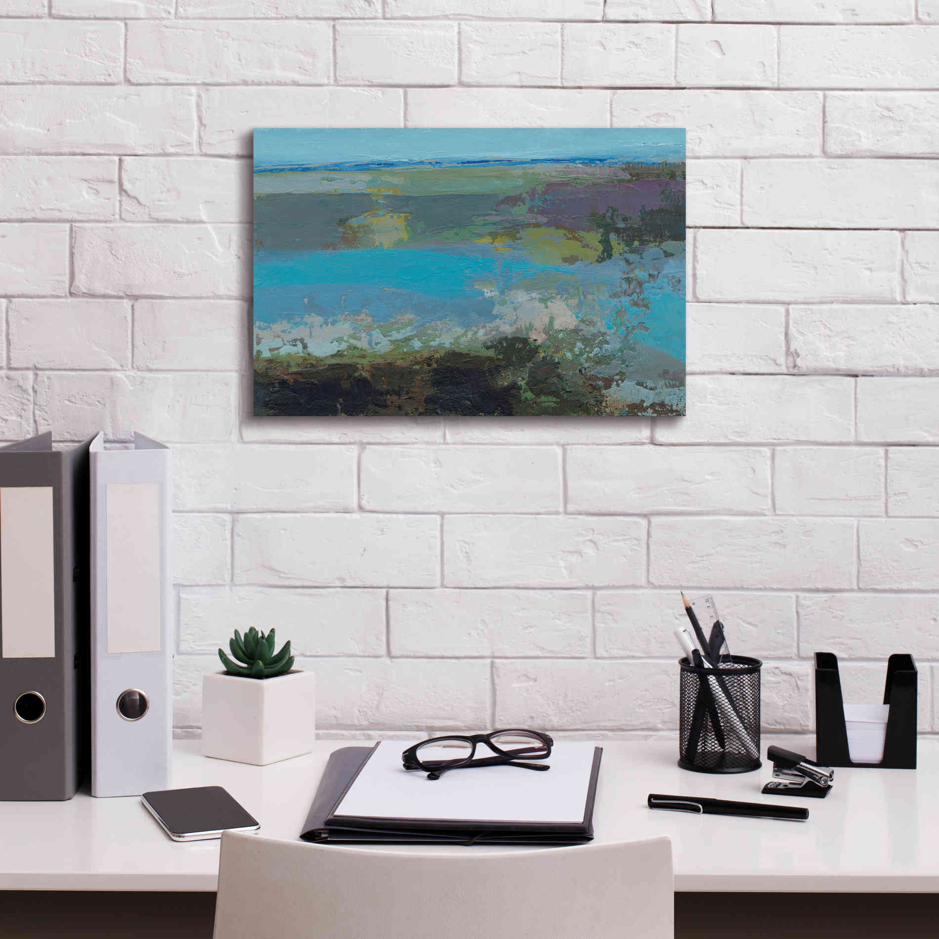 'Killala Bay IV' by Grainne Dowling, Canvas Wall Art,18 x 12