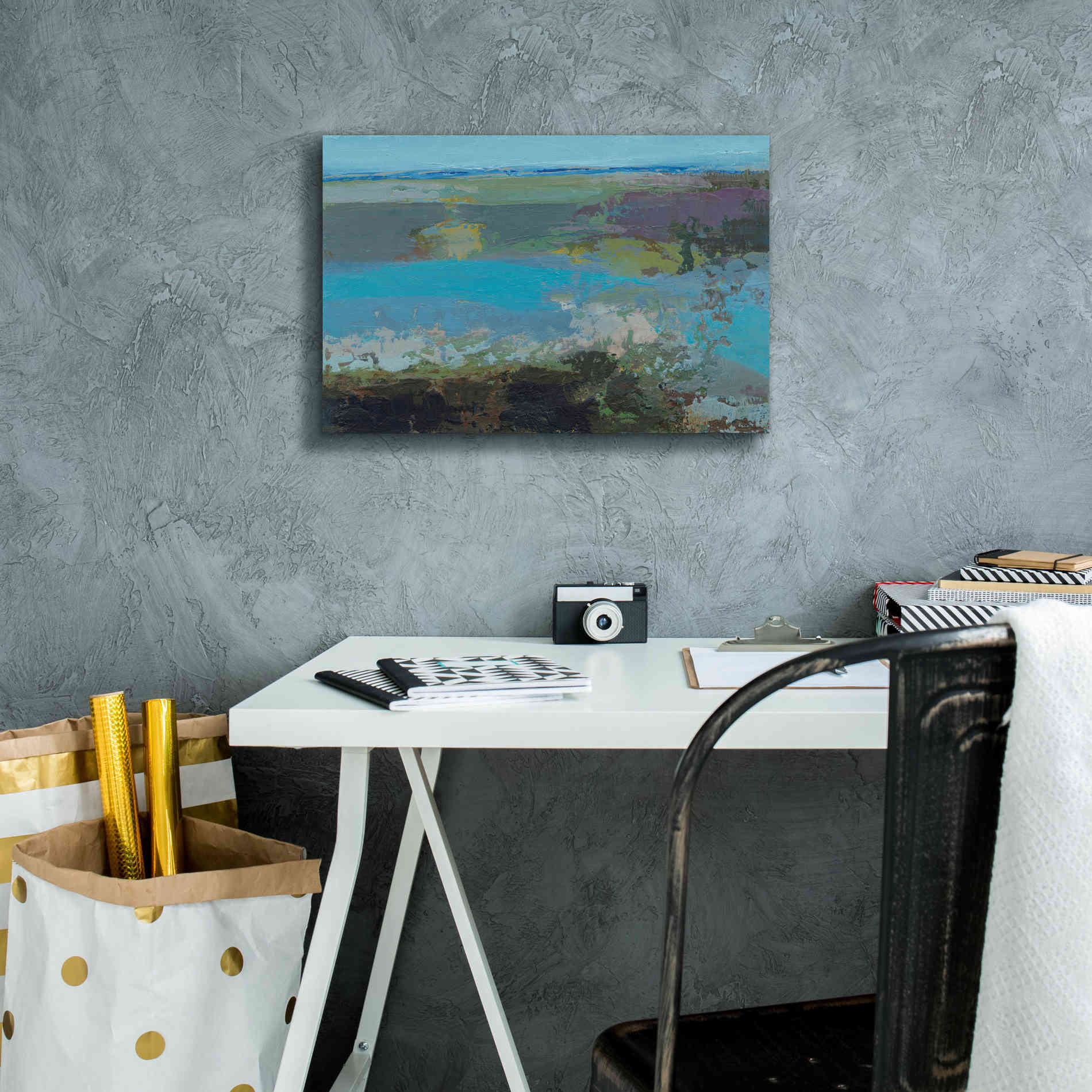 'Killala Bay IV' by Grainne Dowling, Canvas Wall Art,18 x 12