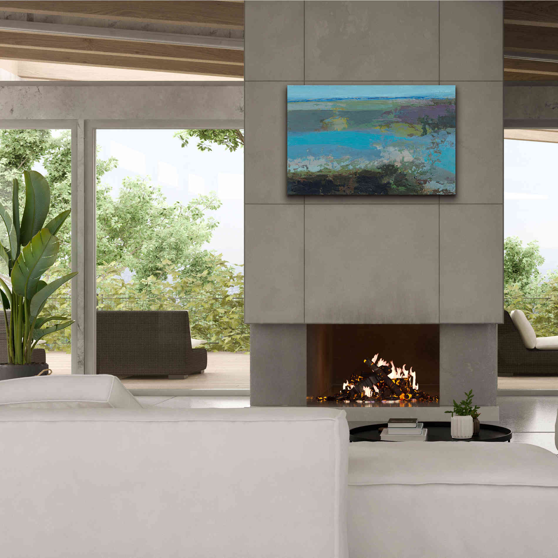'Killala Bay IV' by Grainne Dowling, Canvas Wall Art,40 x 26