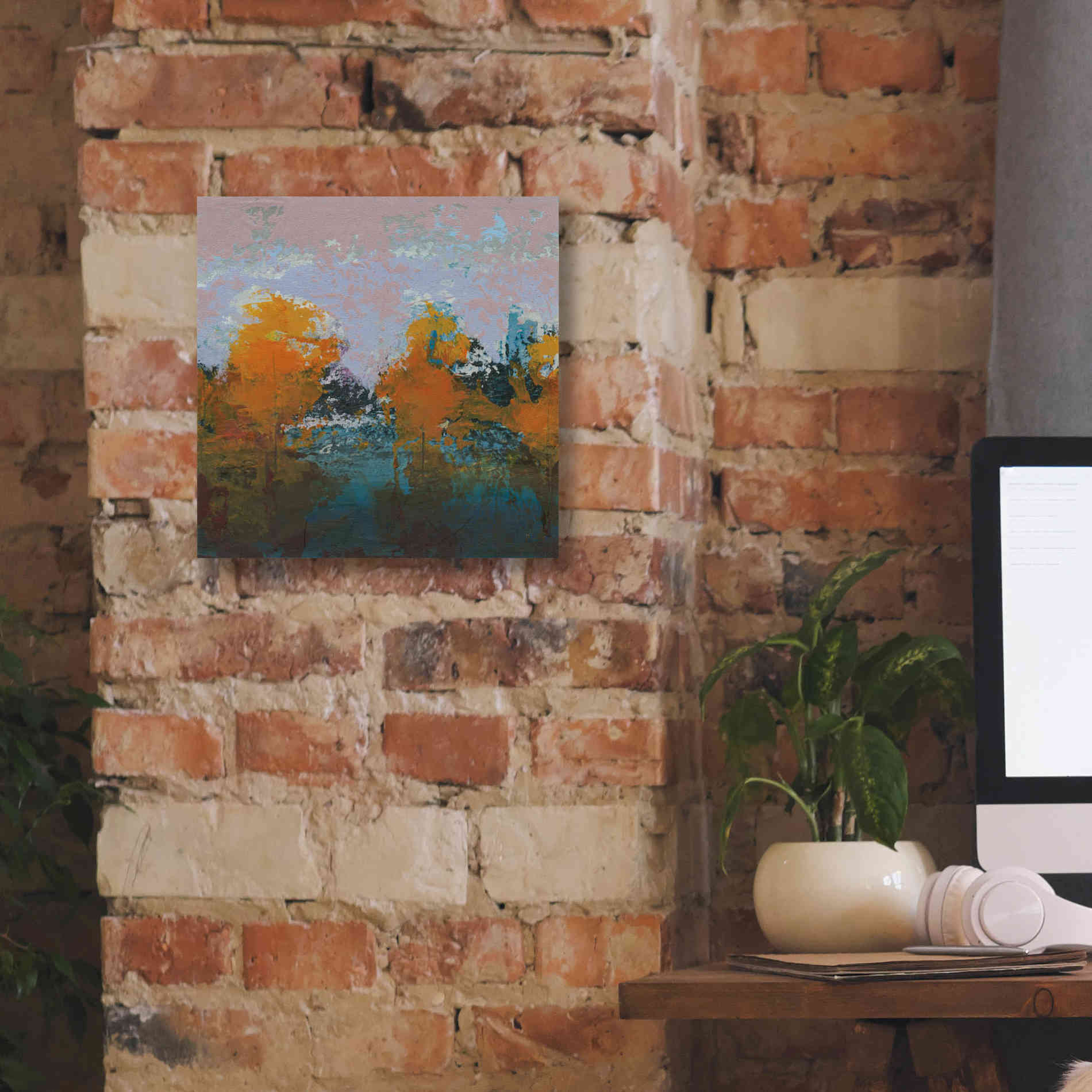 'Blackrath' by Grainne Dowling, Canvas Wall Art,12 x 12