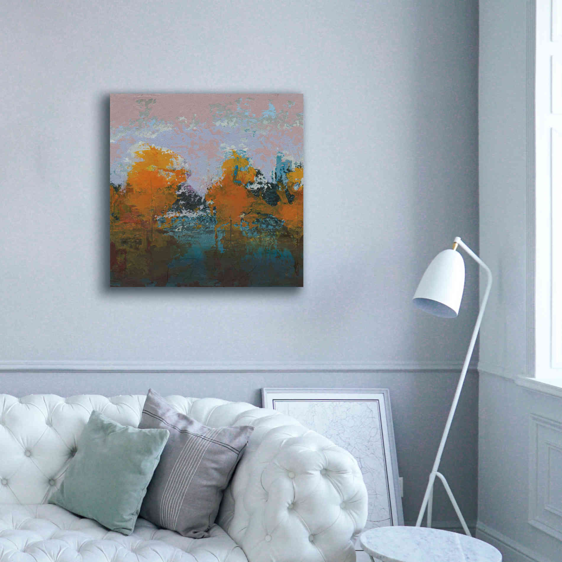 'Blackrath' by Grainne Dowling, Canvas Wall Art,37 x 37