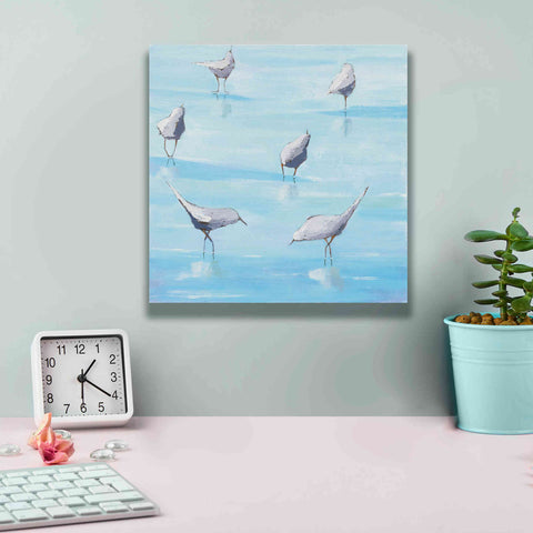 Image of 'By the Waters Edge' by Phyllis Adams, Canvas Wall Art,12 x 12