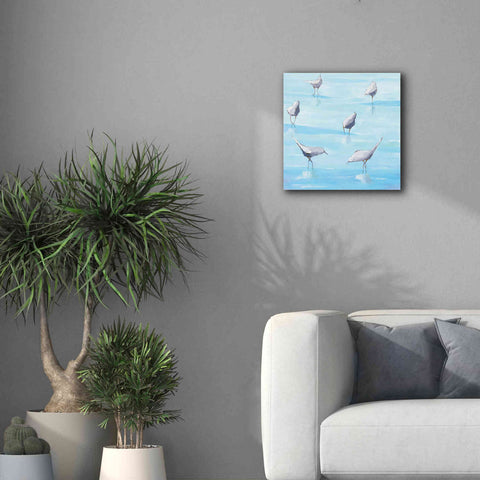 Image of 'By the Waters Edge' by Phyllis Adams, Canvas Wall Art,18 x 18