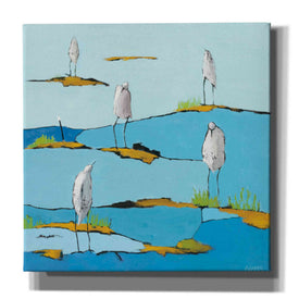 'Beach Bums' by Phyllis Adams, Canvas Wall Art
