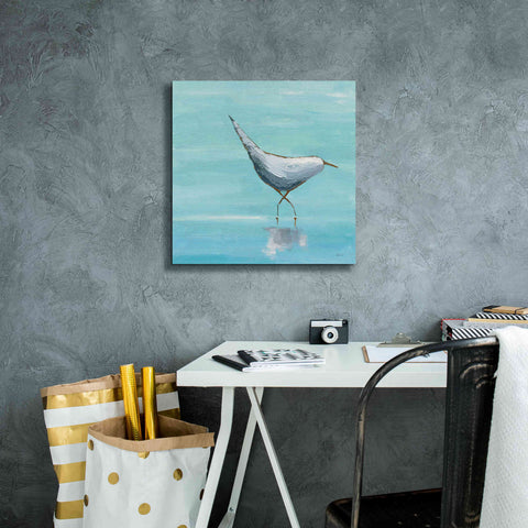 Image of 'Egret I' by Phyllis Adams, Canvas Wall Art,18 x 18