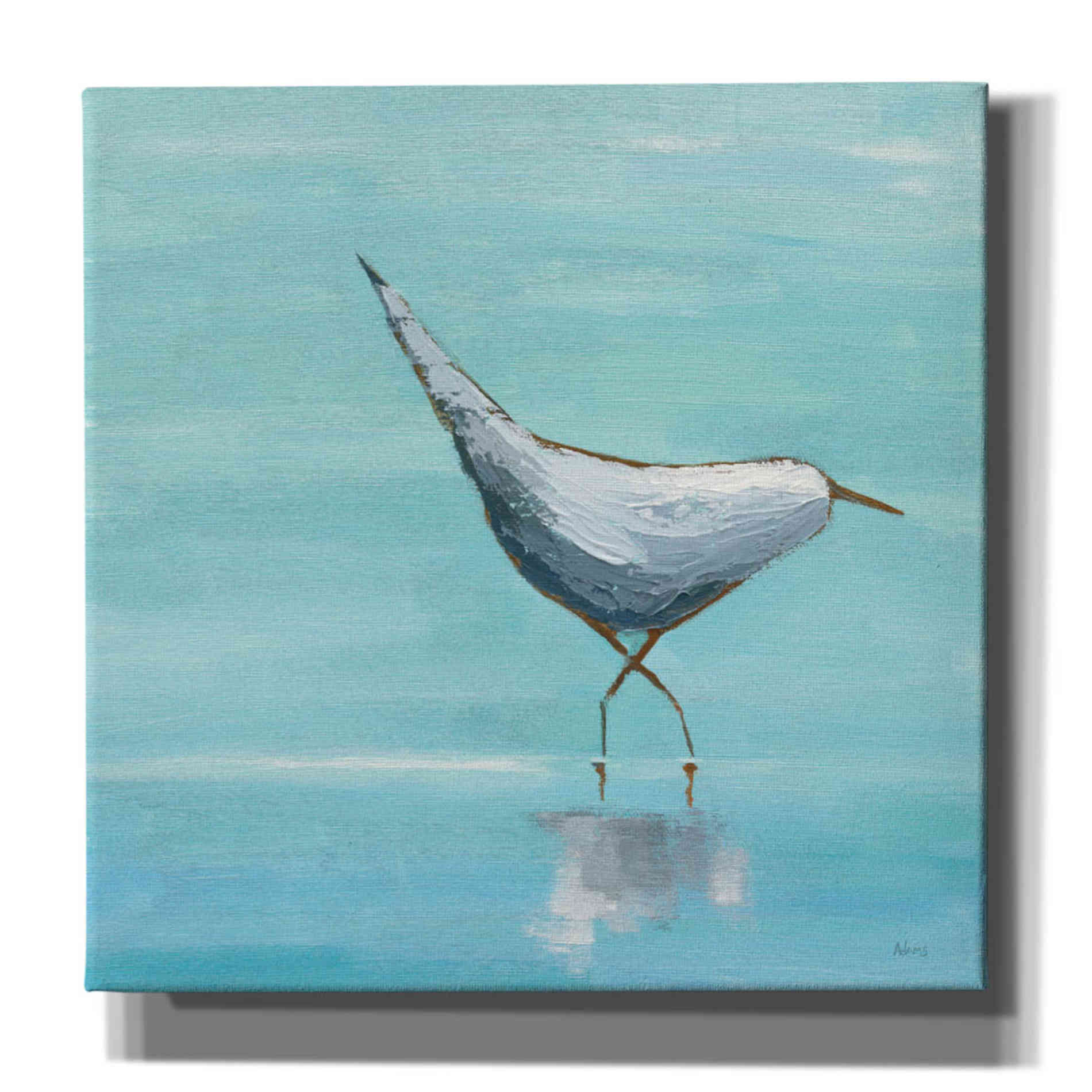 'Egret I' by Phyllis Adams, Canvas Wall Art