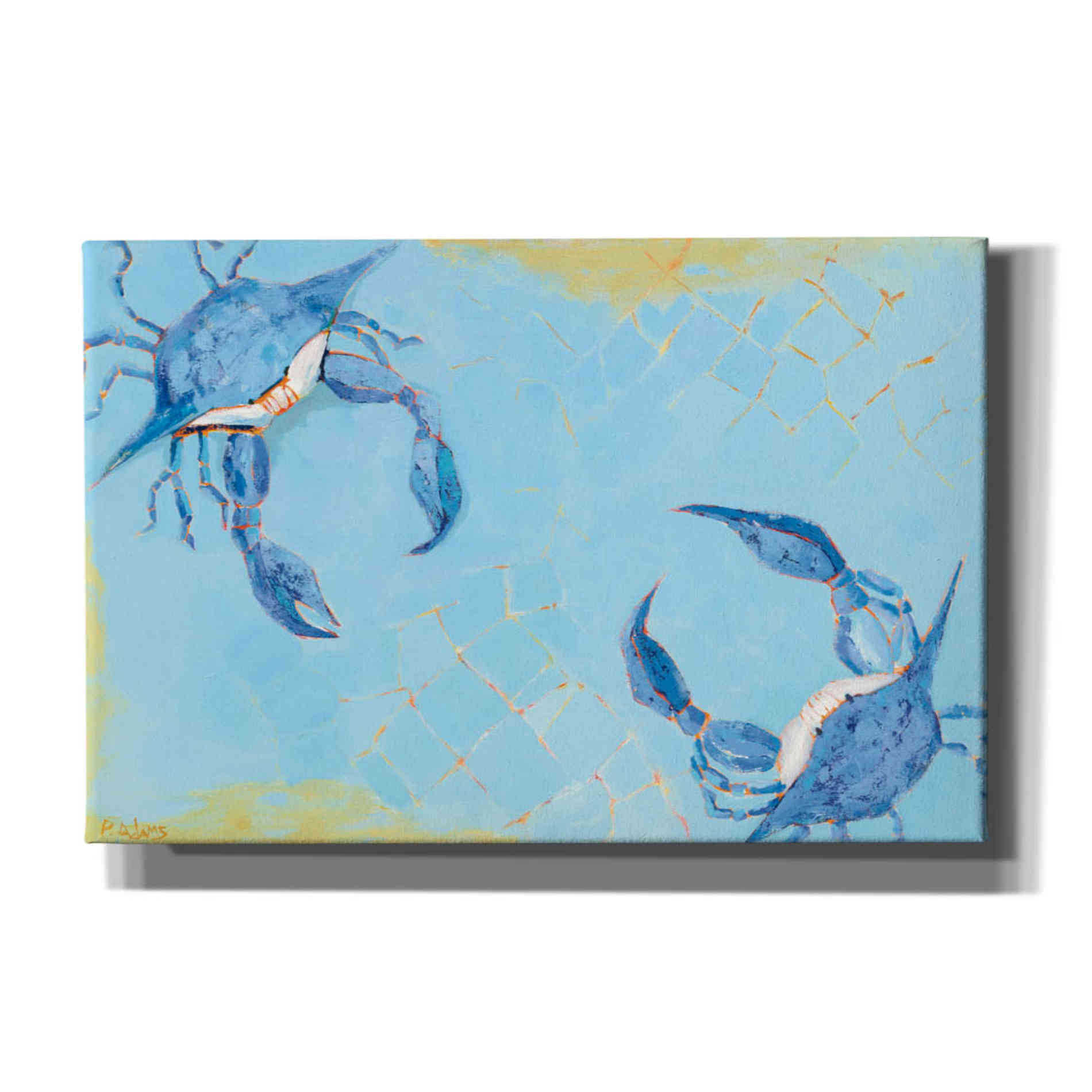 'The Stand Off' by Phyllis Adams, Canvas Wall Art