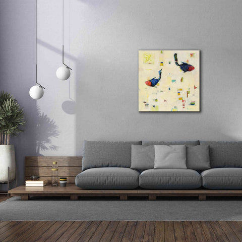 Image of 'One Fish Two Fish' by Phyllis Adams, Canvas Wall Art,37 x 37