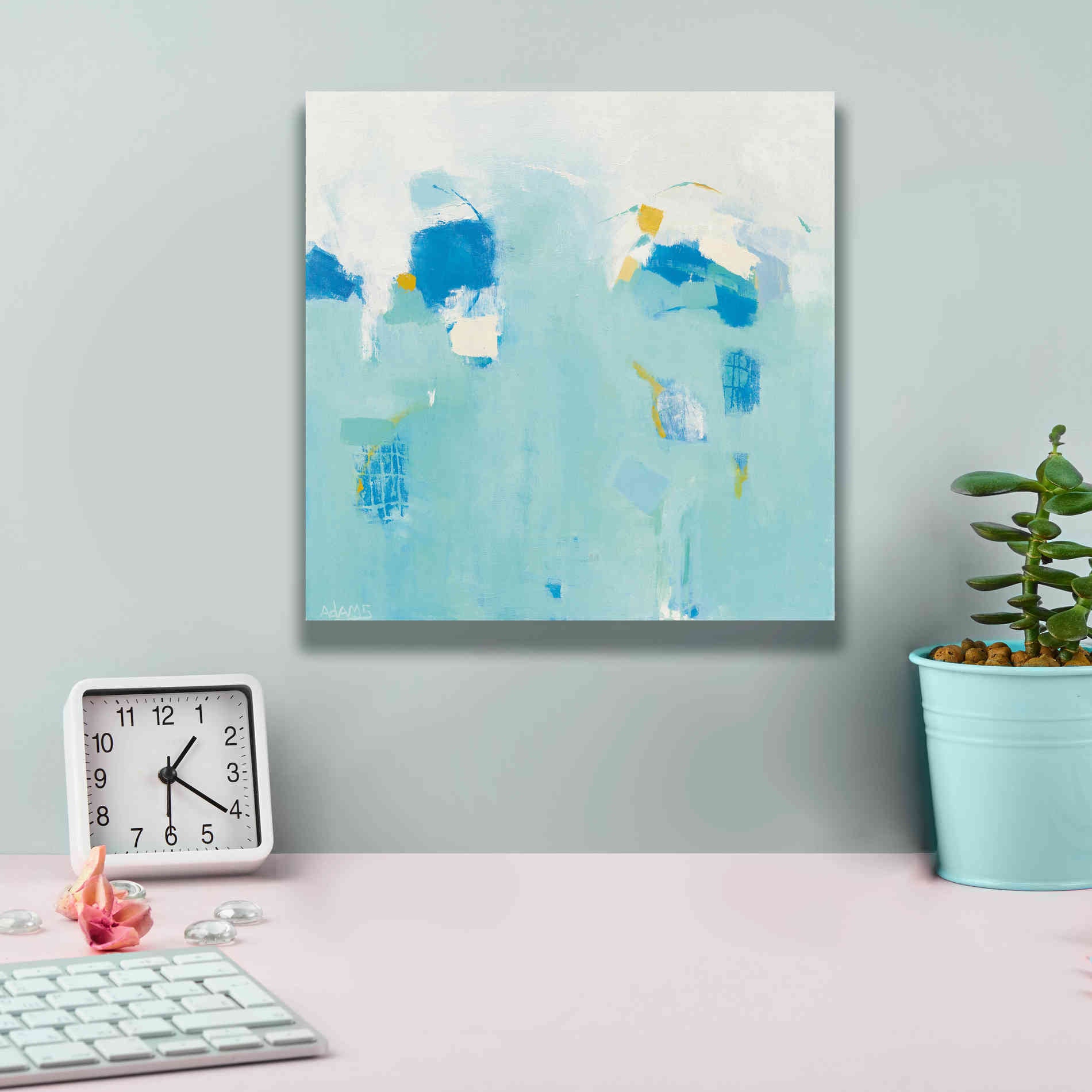 'Splash' by Phyllis Adams, Canvas Wall Art,12 x 12