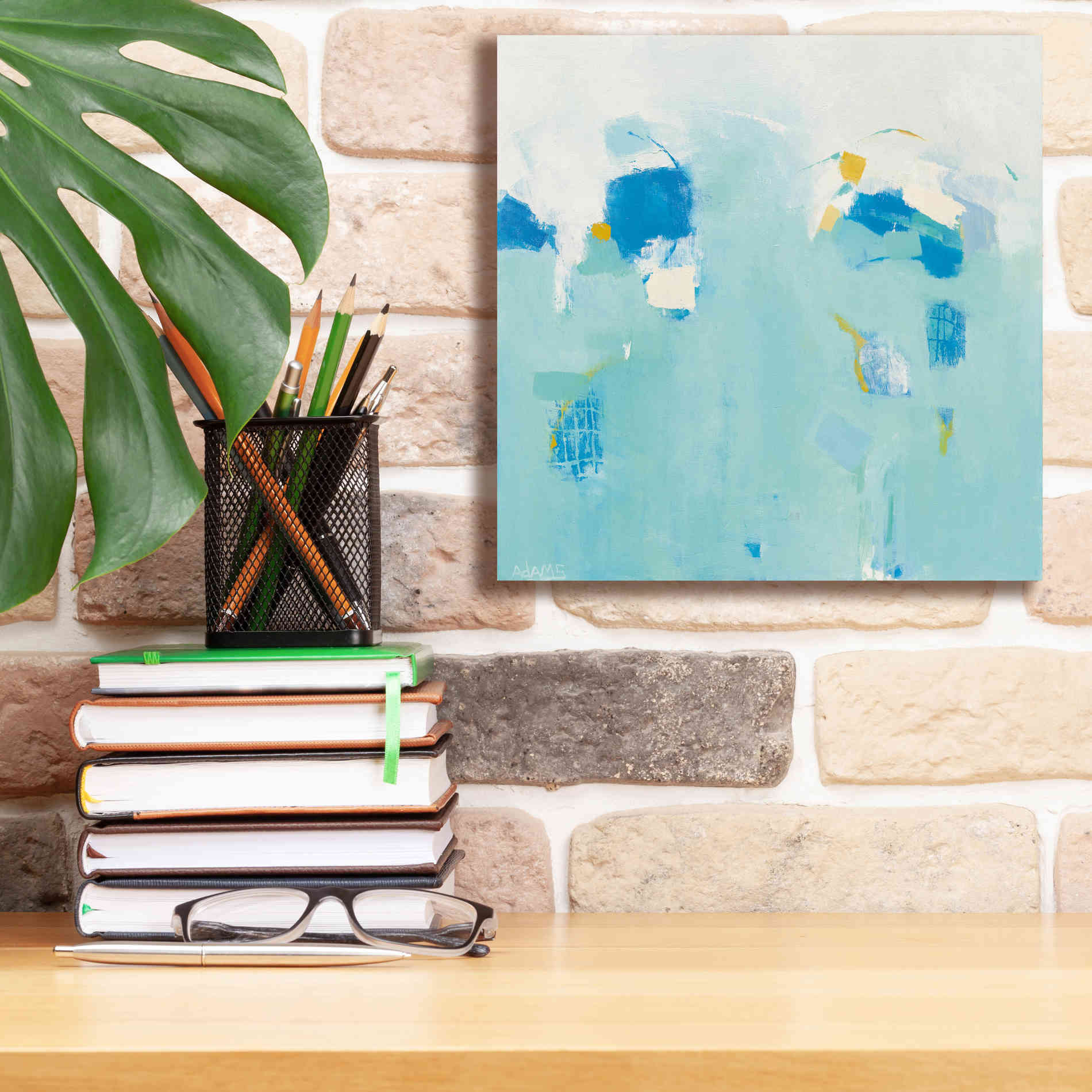 'Splash' by Phyllis Adams, Canvas Wall Art,12 x 12