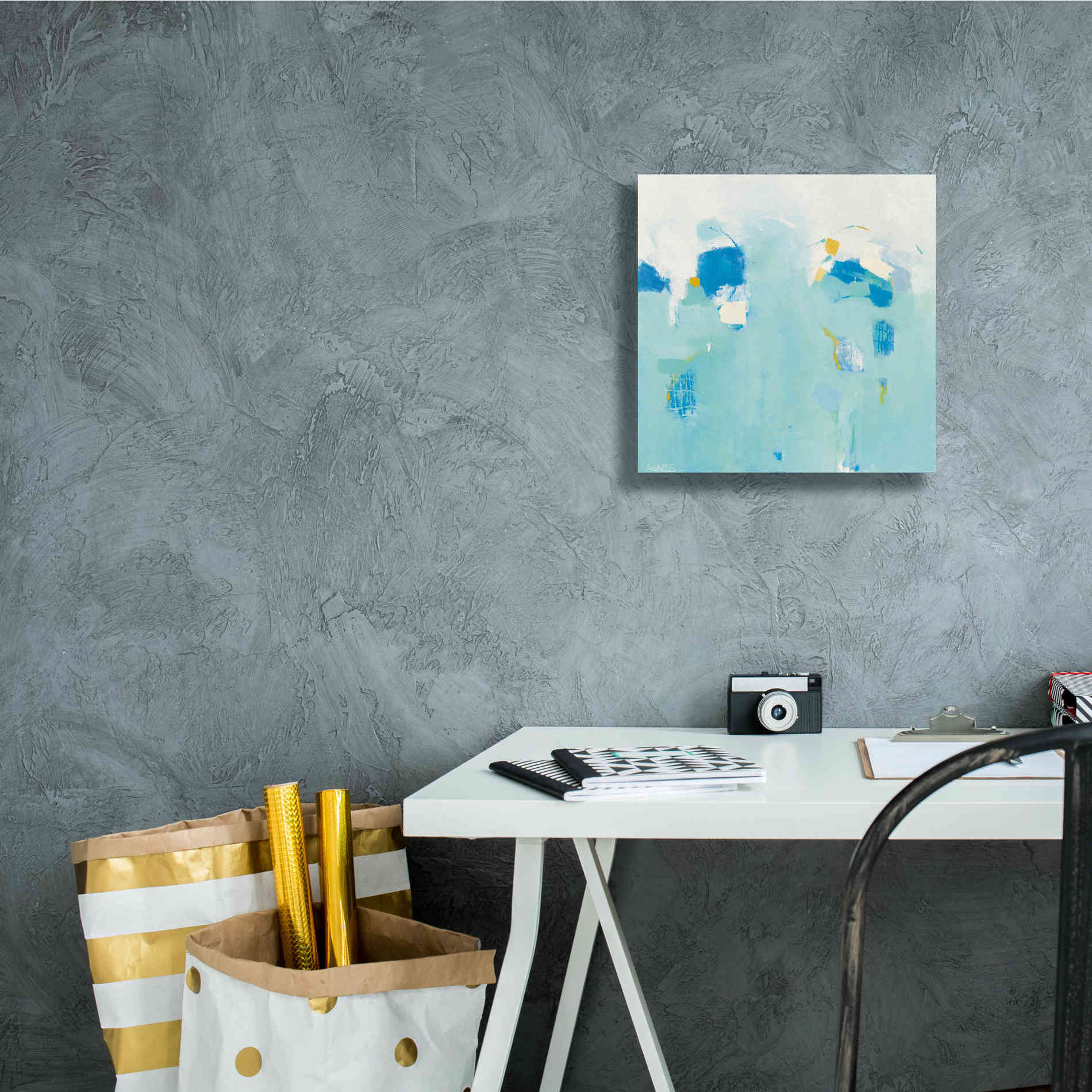 'Splash' by Phyllis Adams, Canvas Wall Art,12 x 12