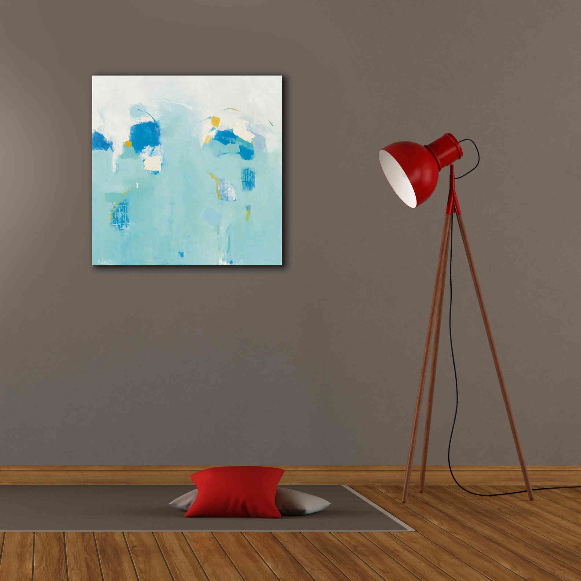 'Splash' by Phyllis Adams, Canvas Wall Art,26 x 26