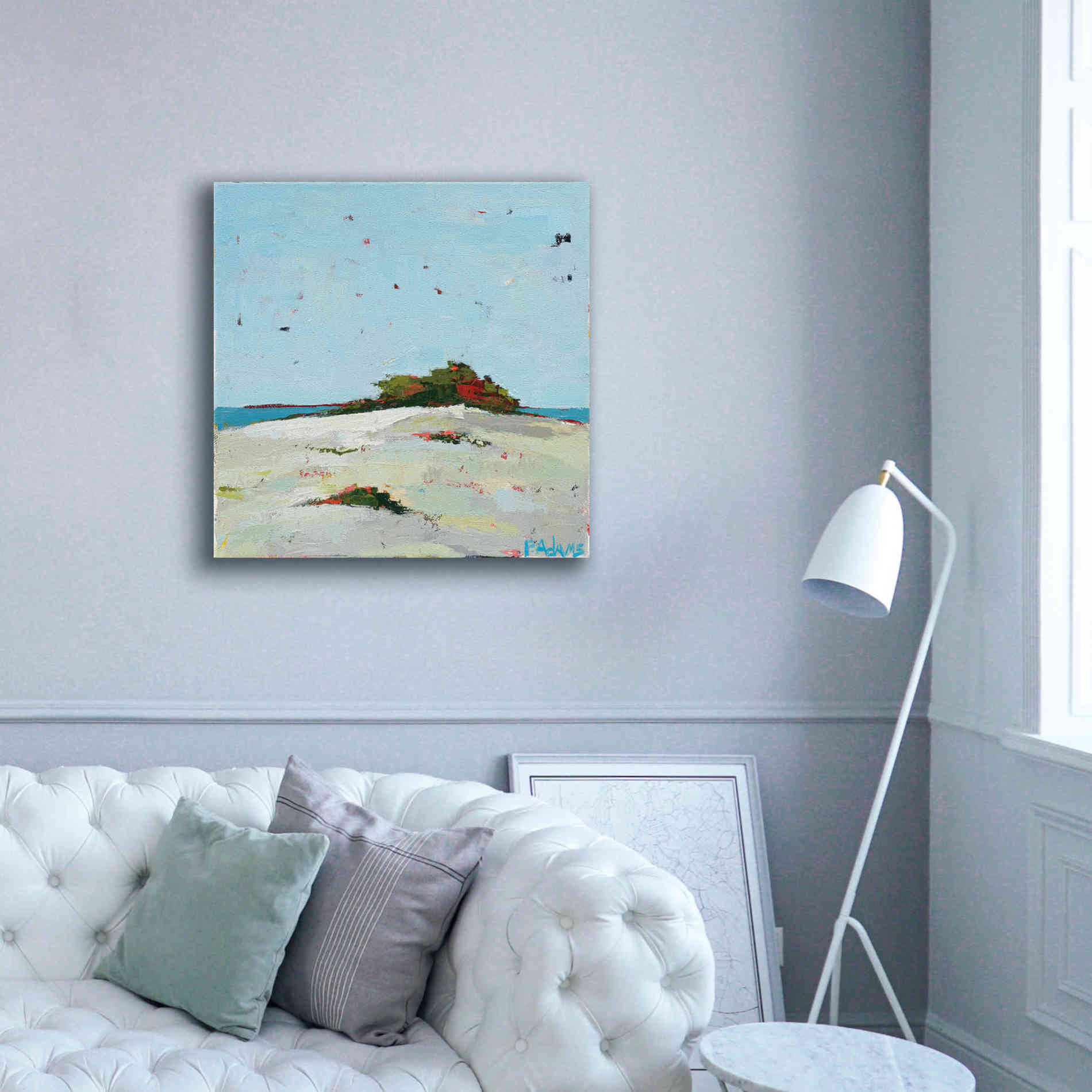'Fall Dune' by Phyllis Adams, Canvas Wall Art,37 x 37