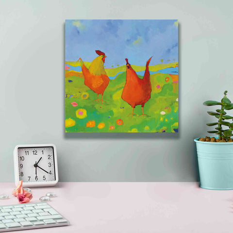 Image of 'Spring has Sprung' by Phyllis Adams, Canvas Wall Art,12 x 12