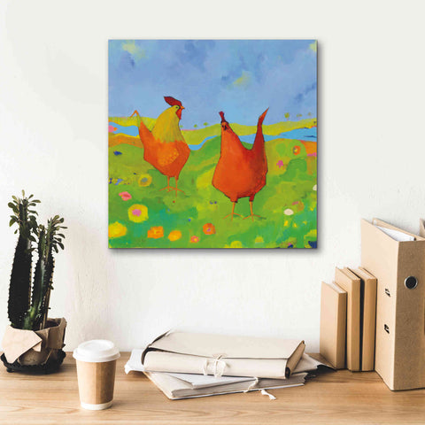 Image of 'Spring has Sprung' by Phyllis Adams, Canvas Wall Art,18 x 18