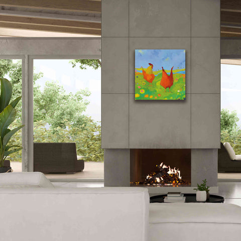 Image of 'Spring has Sprung' by Phyllis Adams, Canvas Wall Art,26 x 26