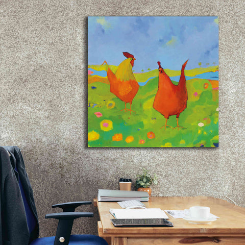 Image of 'Spring has Sprung' by Phyllis Adams, Canvas Wall Art,37 x 37