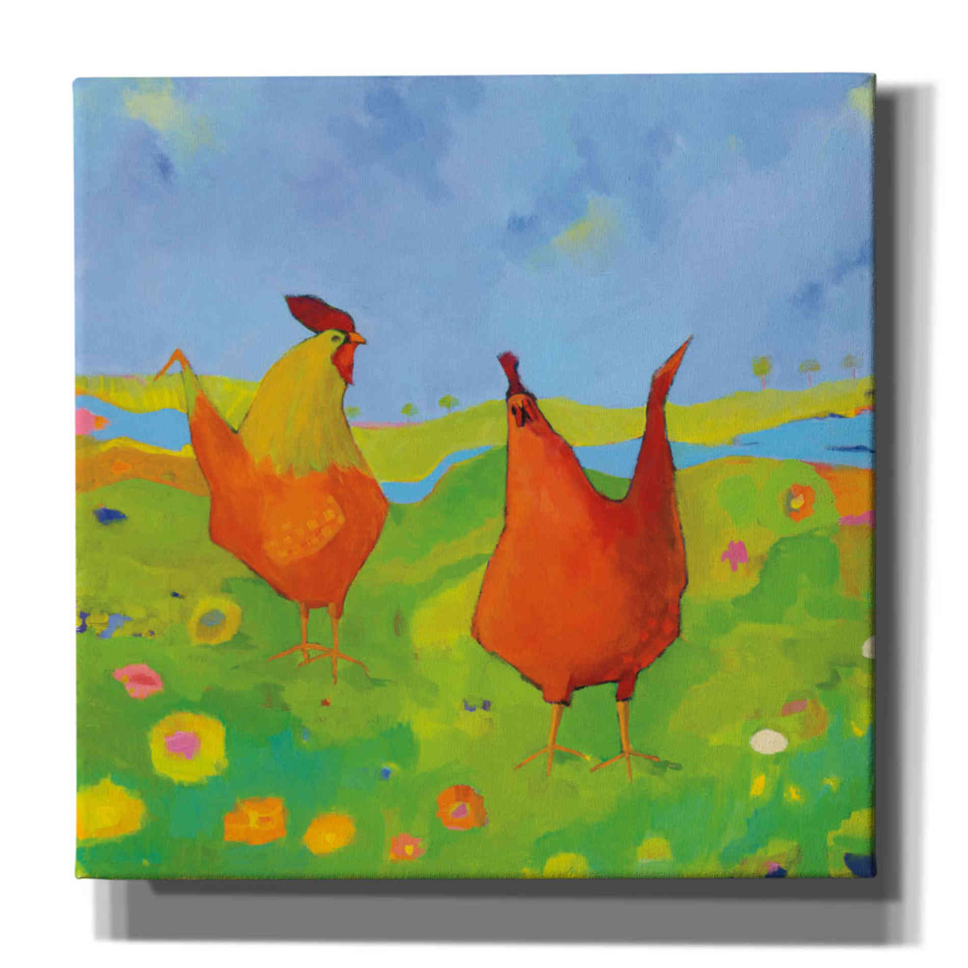 'Spring has Sprung' by Phyllis Adams, Canvas Wall Art