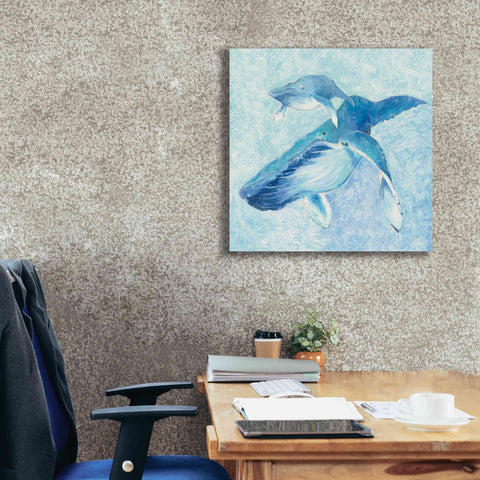 Image of 'Blue Mama v2' by Phyllis Adams, Canvas Wall Art,26 x 26