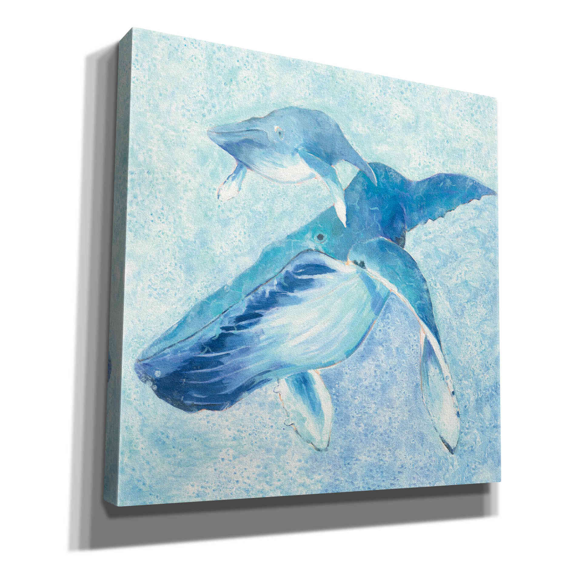 'Blue Mama v2' by Phyllis Adams, Canvas Wall Art