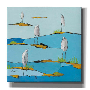 'Beach Bums v2' by Phyllis Adams, Canvas Wall Art