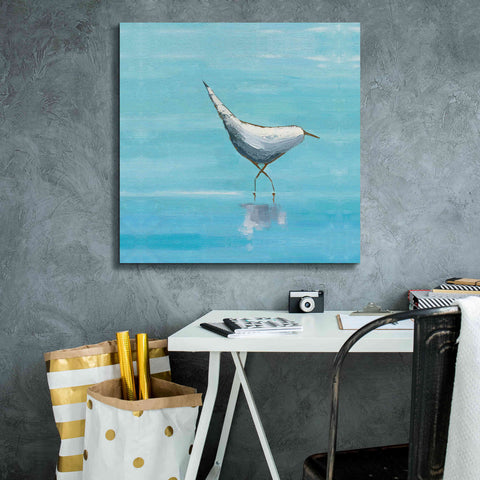 Image of 'Egret I Bright' by Phyllis Adams, Canvas Wall Art,26 x 26