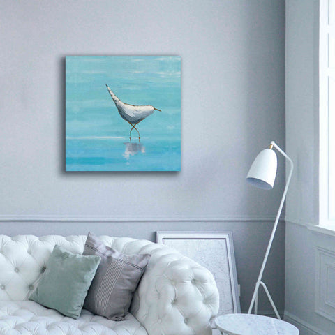 Image of 'Egret I Bright' by Phyllis Adams, Canvas Wall Art,37 x 37